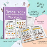 TibaToes™ Count & Trace Math Workbook