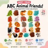 TibaToes™ Animal Alphabet Puzzle Set