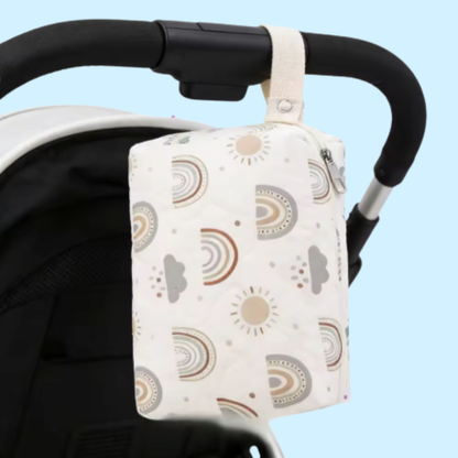 Soft Quilted Baby Travel Bag