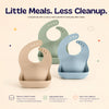 TibaToes™ PandaEar Silicone Catch Bib