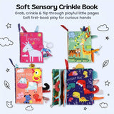 TibaToes™ Snuggle Stories Sensory Book
