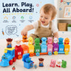 TibaToes™ Animal Train Match & Play Set