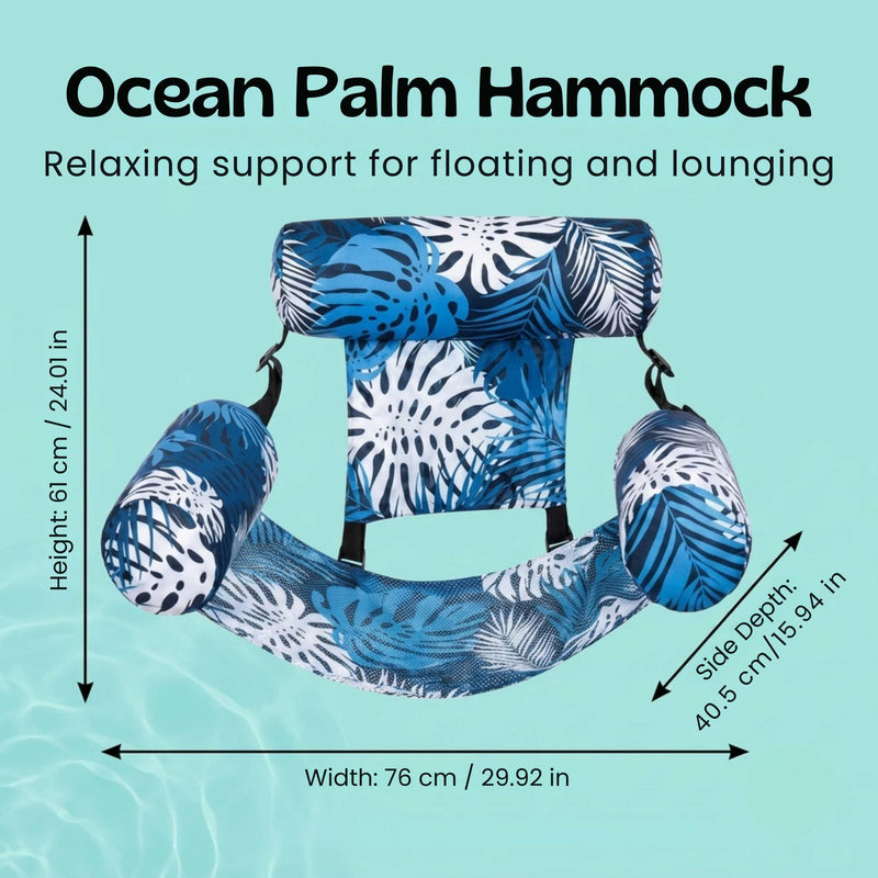 TibaToes™ DriftLeaf Pool Hammock Float