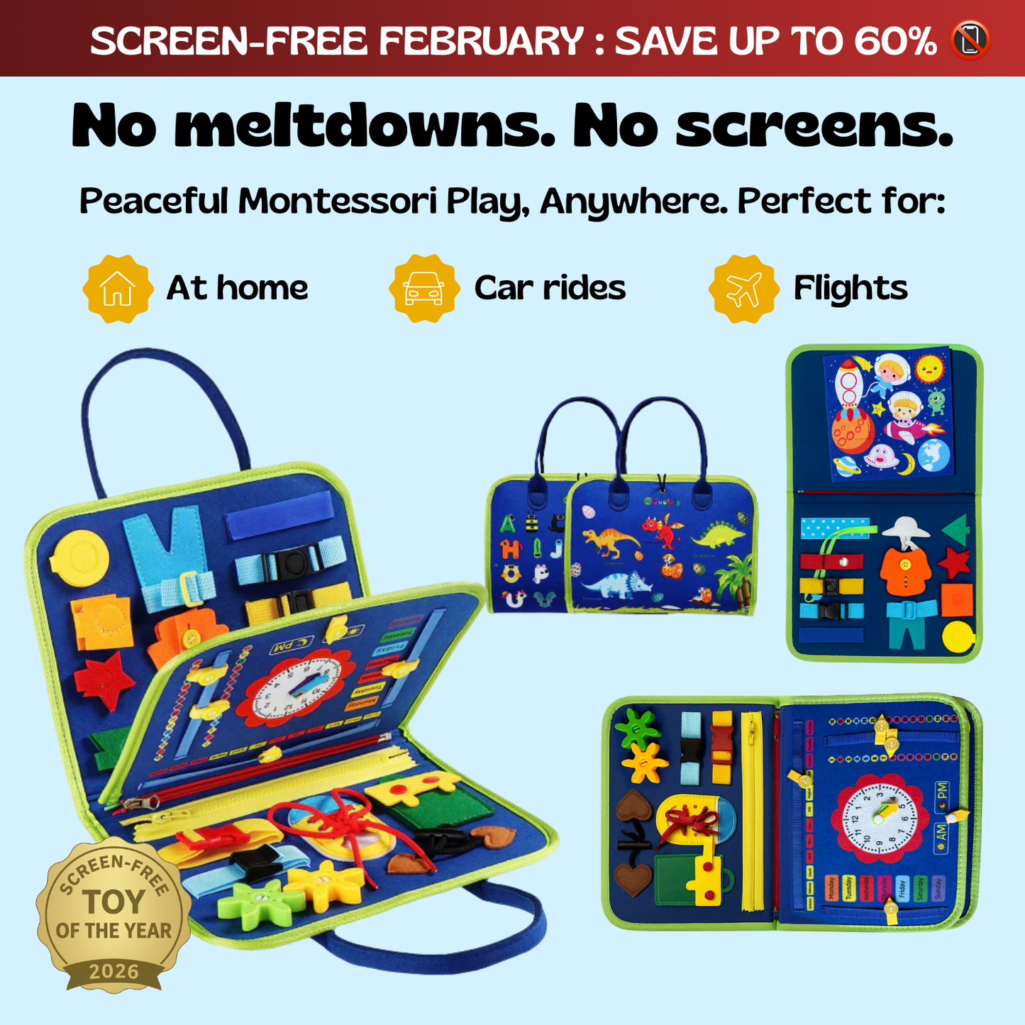 TibaToes™ Montessori-leksak för småbarn