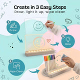 TibaToes™ GlowScribble Light-Up Drawing Board