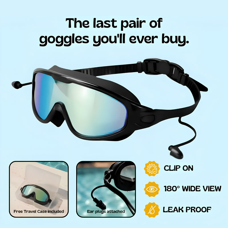 TibaToes™ Adult Clip-On Swim Goggles