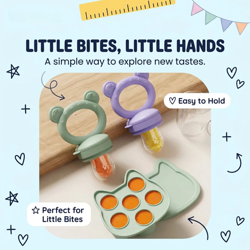 TibaToes™ ChillBite Baby Feeder Set