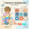 TibaToes™ Montessori Fold & Discover Activity Cube