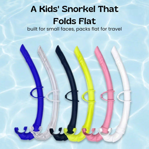 TibaToes Little Diver Foldable Snorkel
