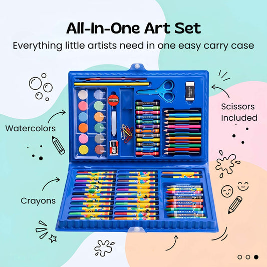 TibaToes™ MegaArtist 86-Piece Creative Art Set