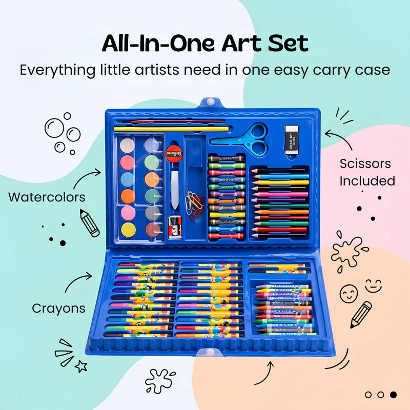 TibaToes™ MegaArtist 86-Piece Creative Art Set