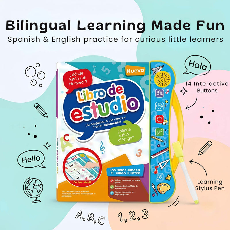 TibaToes™ Spanish Touch & Learn Sound Book