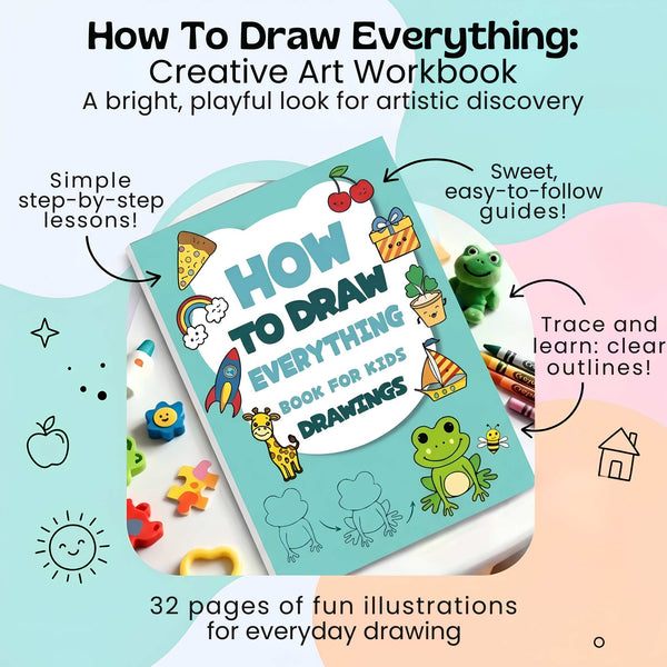 TibaToes™ Step-by-Step Drawing Workbook