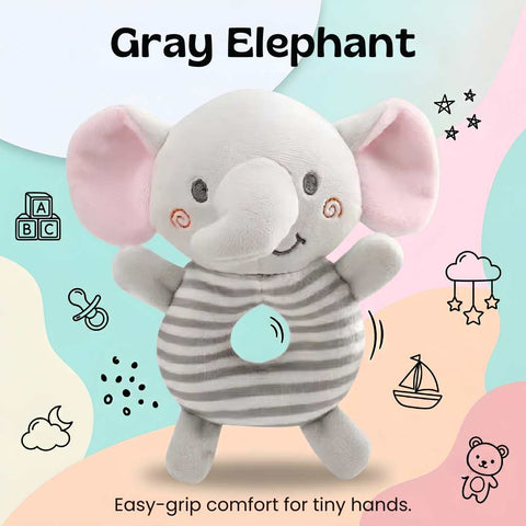 TibaToes™ Snuggle & Shake Rattle Friend