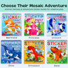 TibaToes™ StickerPaint Number Art Book