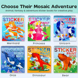 TibaToes™ StickerPaint Number Art Book