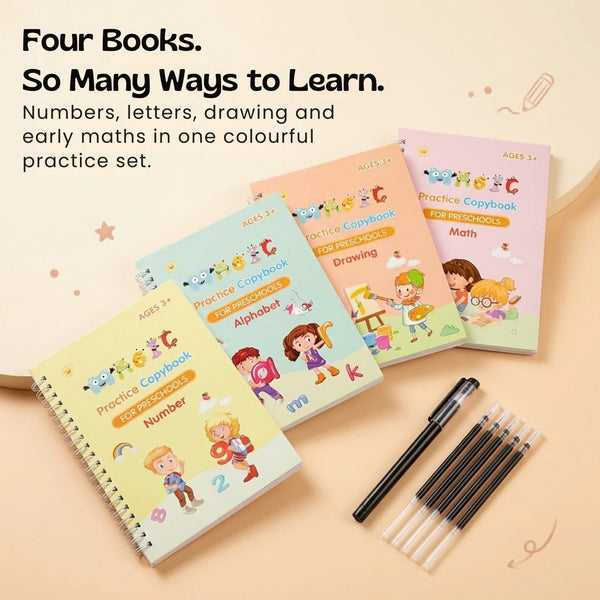 TibaToes™ Magic Practice Copybook Set