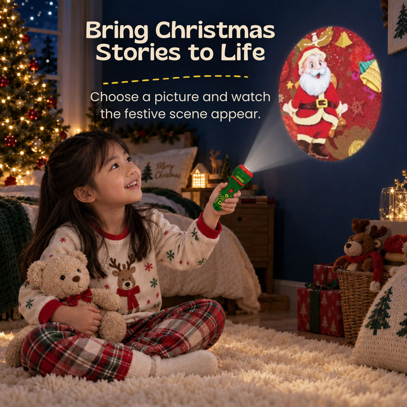 TibaToes™ Christmas Story Flashlight Projector