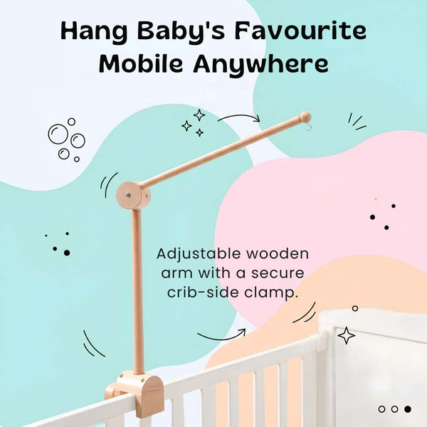 TibaToes™ Wooden Mobile Arm