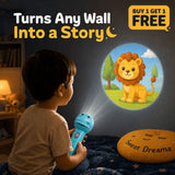 TibaToes Animal Story Projection Flashlight