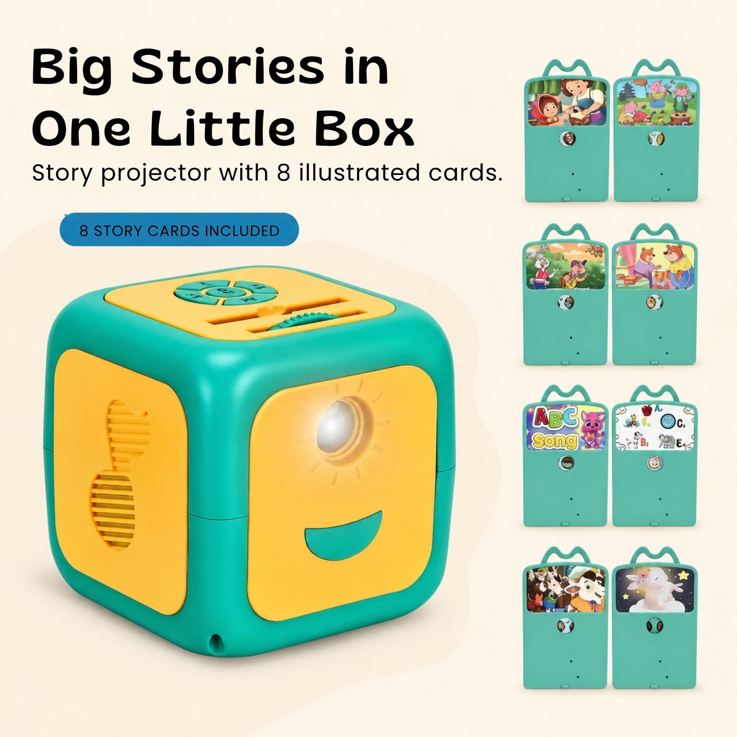 TibaToes™ StoryCube Bedtime Projector