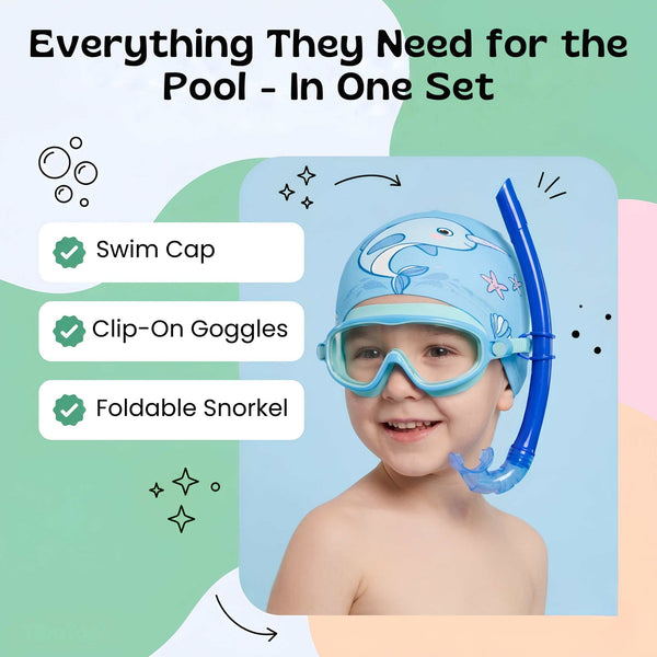 TibaToes Little Divers 3-in-1 Swim Set