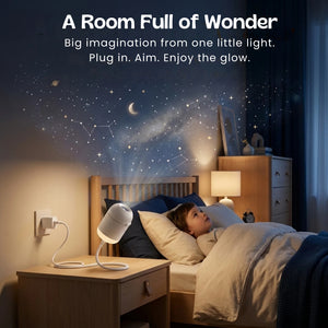 TibaToes™ GalaxyGlow Slide Projector Night Light photo 1