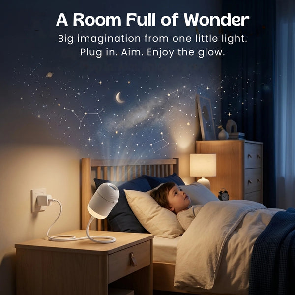 TibaToes™ GalaxyGlow Slide Projector Night Light