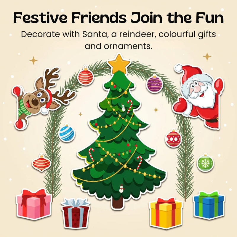 TibaToes™ Holiday Magic Magnetic Scene Builder