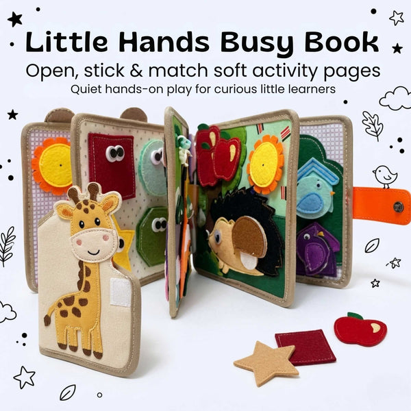 TibaToes™ BusyBuddy Fine Motor Book