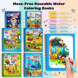 TibaToes™ Mess-Free Reusable Water Coloring Books