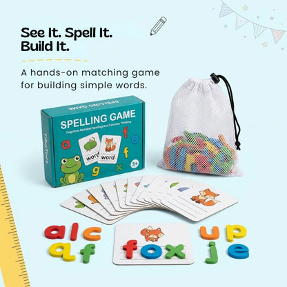 TibaToes™ See & Spell Letter Matching Game