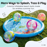 TibaToes Inflatable Beach Ball