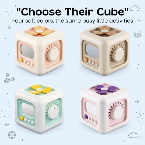 TibaToes™ Montessori Activiteitenkubus