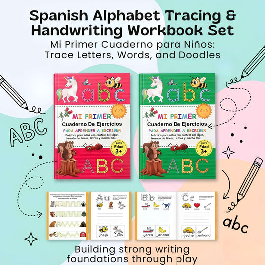 TibaToes™ Spanish ABC Writing Workbook