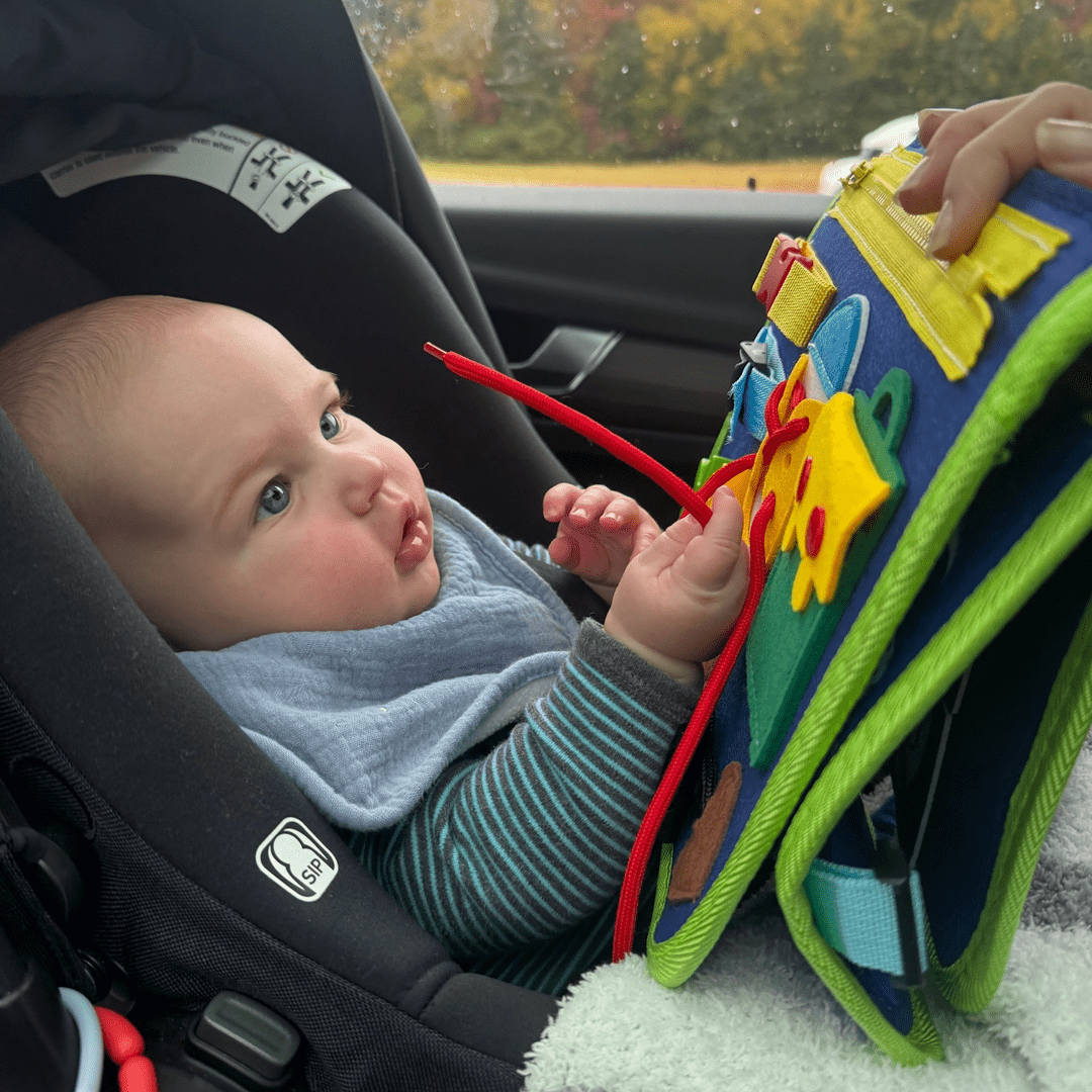 TibaToes™ Montessori Busy Board