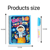 TibaToes™ Mess-Free Reusable Water Coloring Books