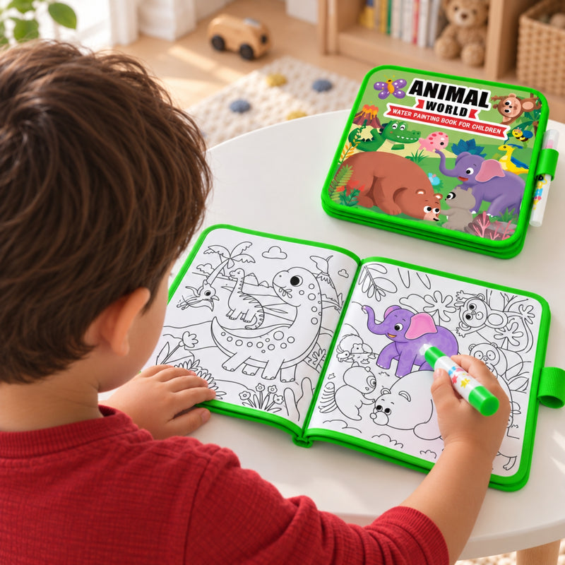 TibaToes™ MagicSplash Water Coloring Book