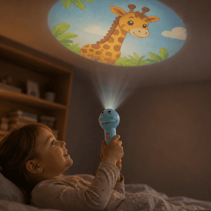 TibaToes™ Animal Story Projection Flashlight