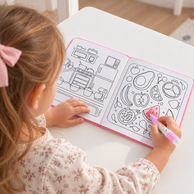 TibaToes™ MagicSplash Water Coloring Book