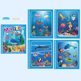 TibaToes™ Mess-Free Reusable Water Coloring Books