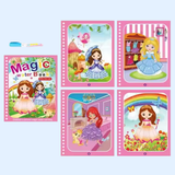 TibaToes™ Mess-Free Reusable Water Coloring Books