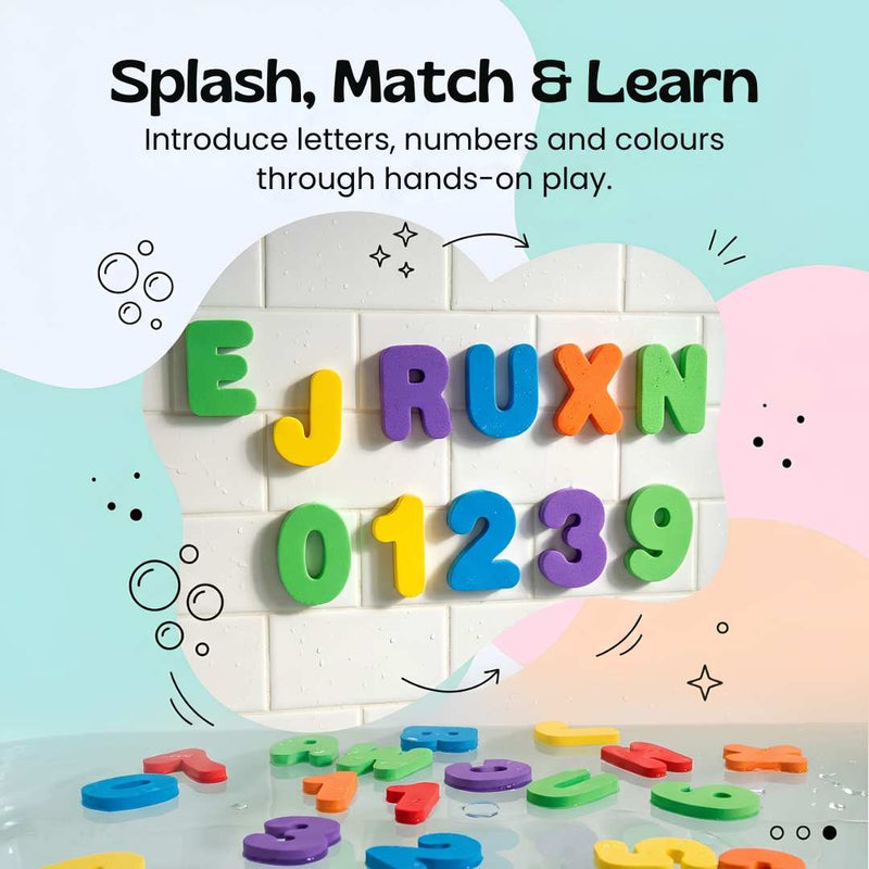 Bath Letters and Numbers