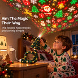 TibaToes™ ChristmasGlow Tree Projector Light