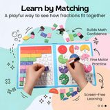 TibaToes™ FractionMaster Magnetic Math Board