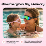 TibaToes Adult Clip-On Swim Goggles