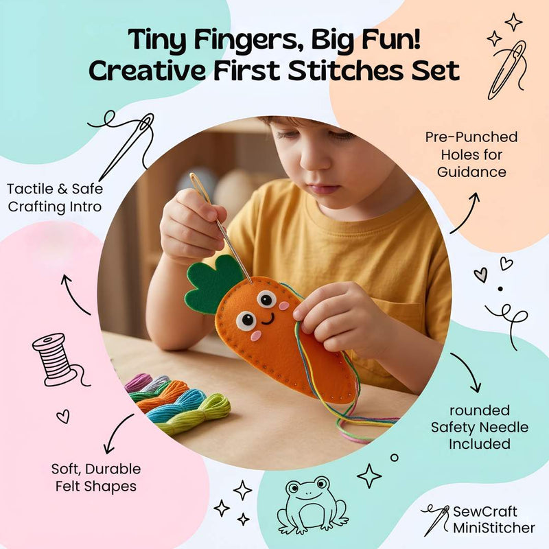 TibaToes™ Woodland Stitch & Sew Craft Kit