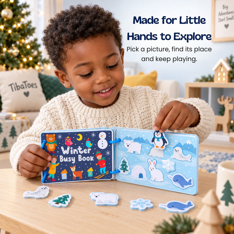 TibaToes™ Winter Busy Book