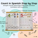 TibaToes™ Spanish NumberWorld Math Workbook