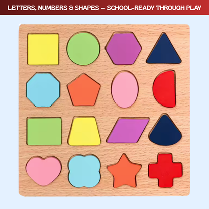 TibaToes™ Montessori Little Learners Puzzle